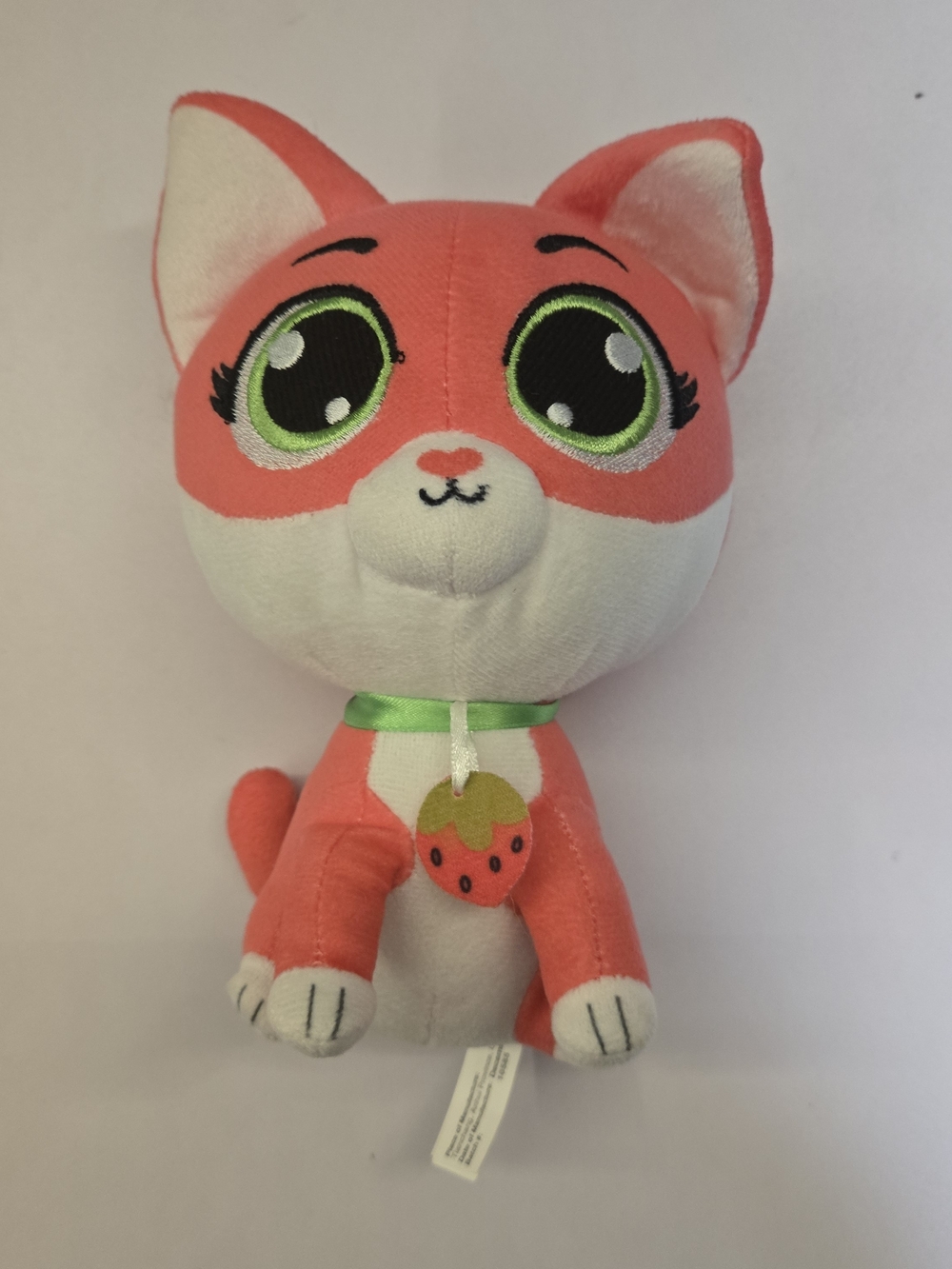 Strawberry Shortcake Berry in the Big City Custard Cat Plush 7" Toy Factory
